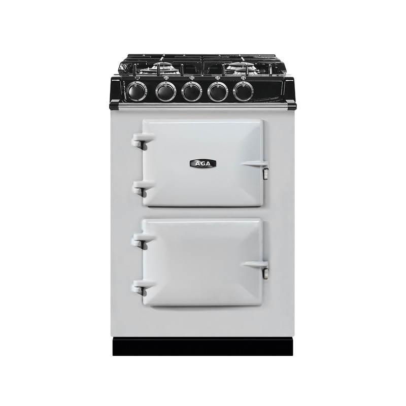 AGA Mini Cast Iron 60 Dual Fuel with Gas Hob